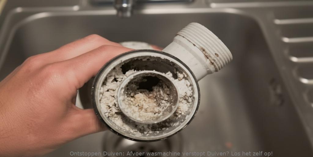 Afvoer wasmachine verstopt Duiven? Los het zelf op!