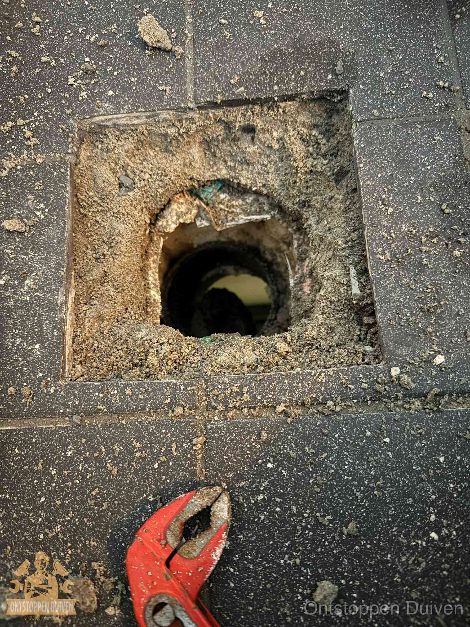 Rioolputje erfgrens eigendom in Duiven