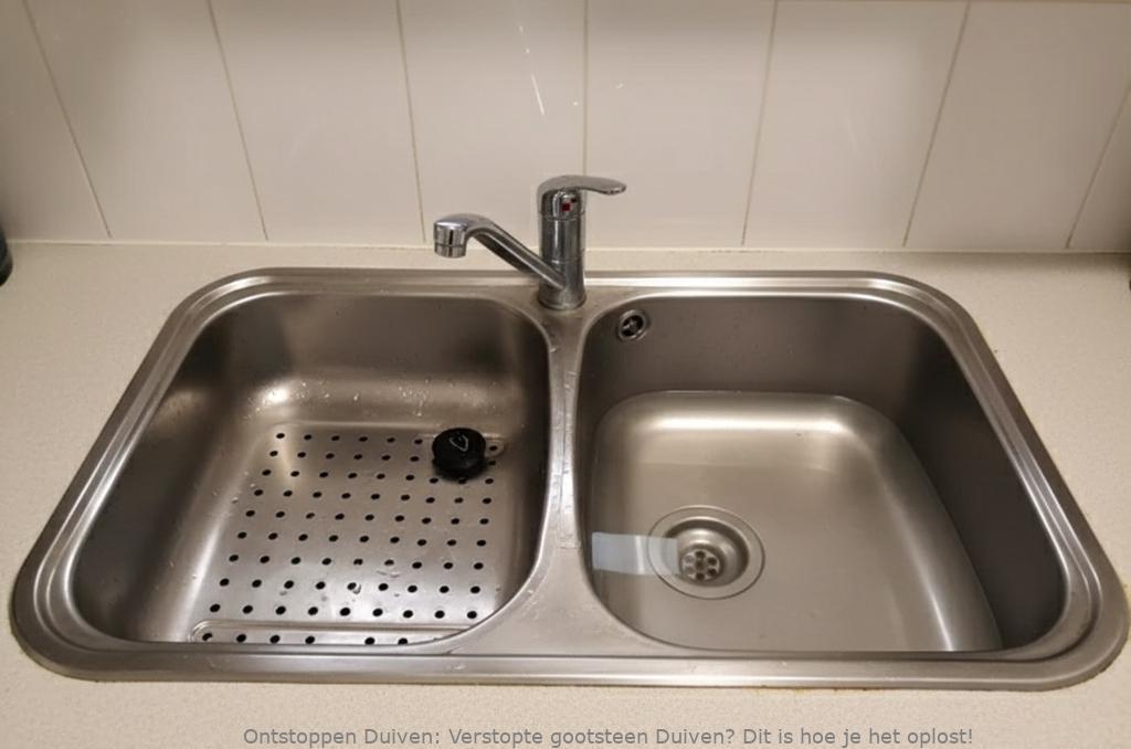 Verstopte gootsteen Duiven? Dit is hoe je het oplost!