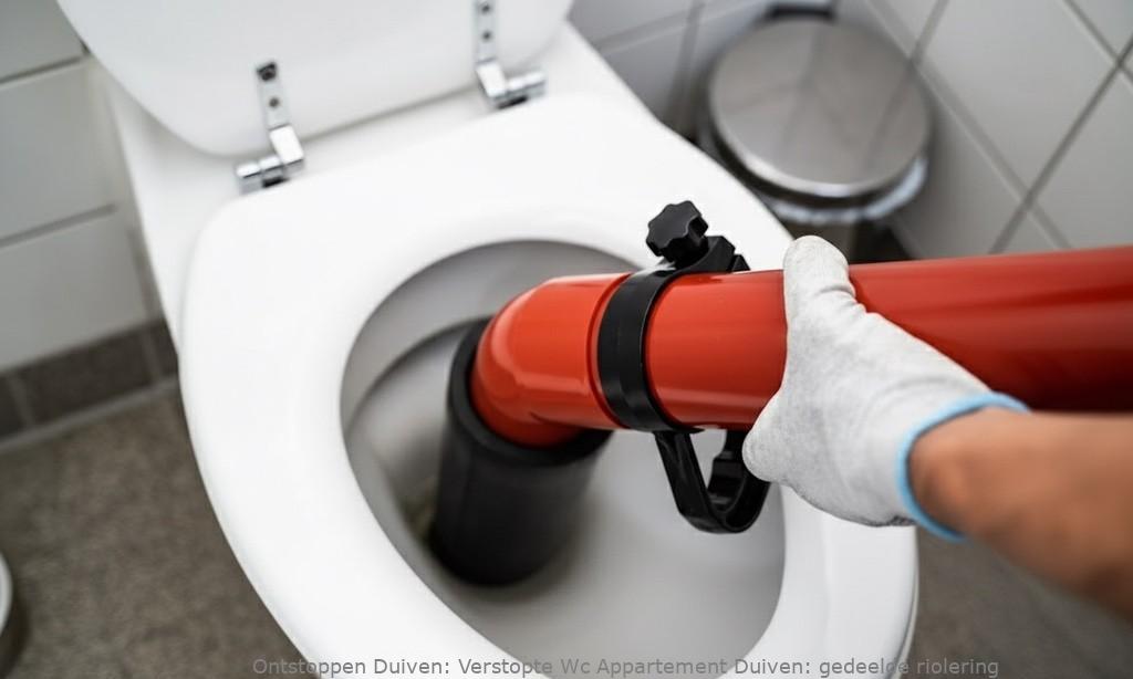 Verstopte Wc Appartement Duiven: gedeelde riolering