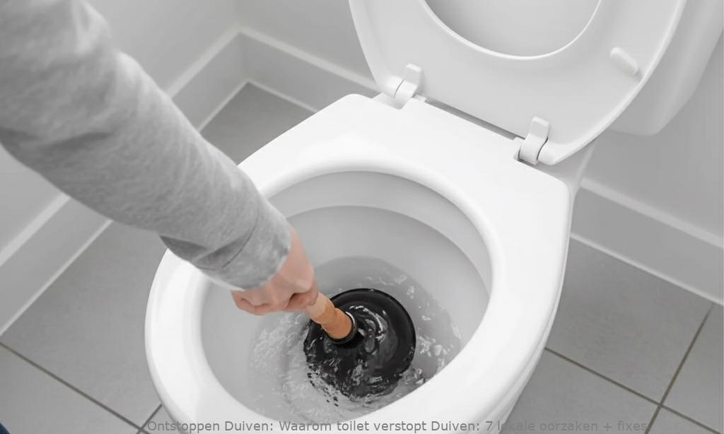 Waarom toilet verstopt Duiven: 7 lokale oorzaken + fixes